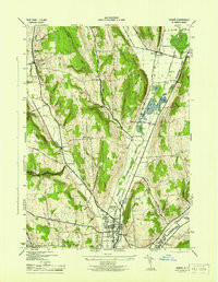 HOMER, NY HISTORICAL MAP GEOPDF 7.5X7.5