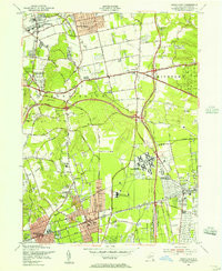 GREENLAWN, NY HISTORICAL MAP GEOPDF 7.5X