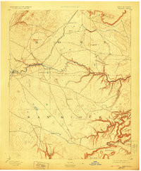 WATROUS, NM HISTORICAL MAP GEOPDF 30X30