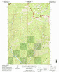 HOODOO PASS, ID-MT HISTORICAL MAP GEOPDF