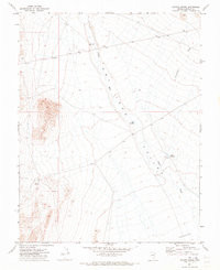 COYOTE SPRING, NV HISTORICAL MAP GEOPDF