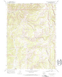 DEVILS HOLE CREEK, WY HISTORICAL MAP GEO
