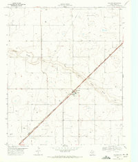 WELLMAN, TX HISTORICAL MAP GEOPDF 7.5X7.