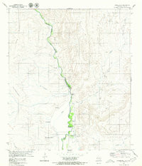 CANDELARIA, TX HISTORICAL MAP GEOPDF 7.5
