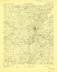 JACKSON, MS HISTORICAL MAP GEOPDF 30X30