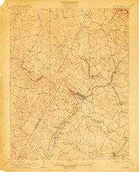 LAUREL, MD HISTORICAL MAP GEOPDF 15X15 G