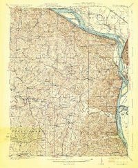 ALTENBURG, MO-IL HISTORICAL MAP GEOPDF 1