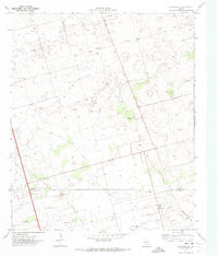 SEMINOLE SE, TX HISTORICAL MAP GEOPDF 7.