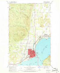 SANDPOINT, ID HISTORICAL MAP GEOPDF 7.5X