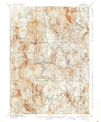 WILMINGTON, VT HISTORICAL MAP GEOPDF 15X
