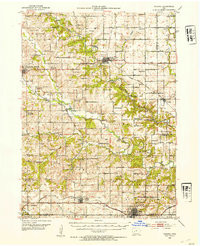 PANORA, IA HISTORICAL MAP GEOPDF 15X15 G