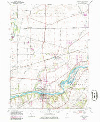 YORKVILLE, IL HISTORICAL MAP GEOPDF 7.5X
