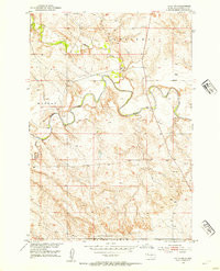 FAITH NW, SD HISTORICAL MAP GEOPDF 7.5X7