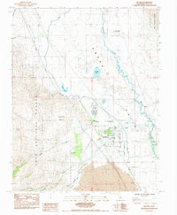 BIG PINE, CA HISTORICAL MAP GEOPDF 7.5X7