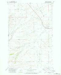 WINDHAM, MT HISTORICAL MAP GEOPDF 7.5X7.