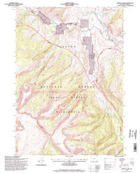 GRIZZLY LAKE, WY HISTORICAL MAP GEOPDF 7