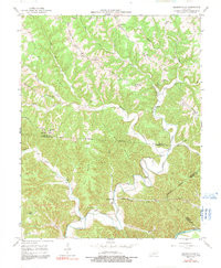 AMANDAVILLE, KY HISTORICAL MAP GEOPDF 7.