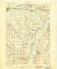 CALEDONIA, NY HISTORICAL MAP GEOPDF 15X1