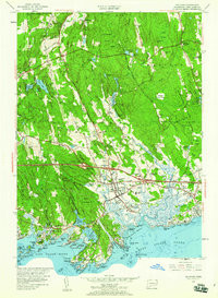 GUILFORD, CT HISTORICAL MAP GEOPDF 7.5X7