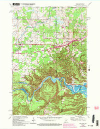 ESKO, MN-WI HISTORICAL MAP GEOPDF 7.5X7.