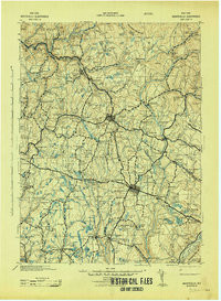 MONTICELLO, NY-PA HISTORICAL MAP GEOPDF