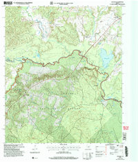 WECHES, TX HISTORICAL MAP GEOPDF 7.5X7.5