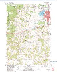 TOMAH, WI HISTORICAL MAP GEOPDF 7.5X7.5