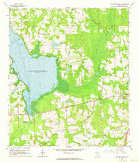 LAKE MICCOSUKEE, FL HISTORICAL MAP GEOPD