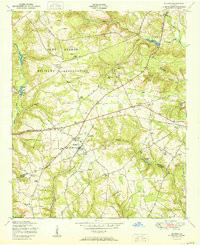 BLYTHE, GA HISTORICAL MAP GEOPDF 7.5X7.5