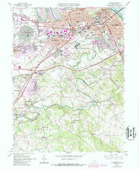 LEMOYNE, PA HISTORICAL MAP GEOPDF 7.5X7.
