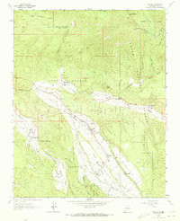 PENASCO, NM HISTORICAL MAP GEOPDF 7.5X7.