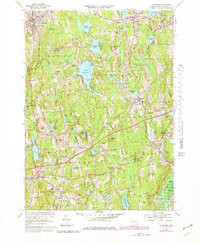 LEICESTER, MA HISTORICAL MAP GEOPDF 7.5X