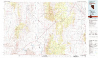 DUCKWATER, NV HISTORICAL MAP GEOPDF 30X6