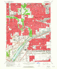 BERWYN, IL HISTORICAL MAP GEOPDF 7.5X7.5