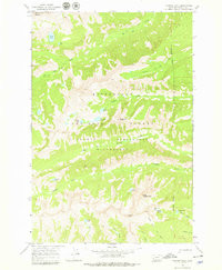 TRAPPER PEAK, MT HISTORICAL MAP GEOPDF 7