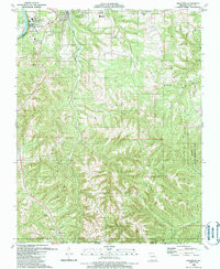 HOLLISTER, MO HISTORICAL MAP GEOPDF 7.5X