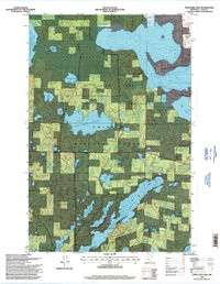 TOWN LINE LAKE, MN HISTORICAL MAP GEOPDF