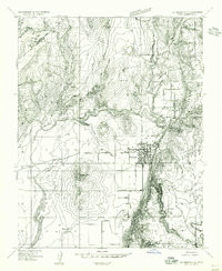 HURRICANE, UT HISTORICAL MAP GEOPDF 7.5X