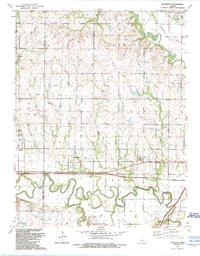 PLYMOUTH, KS HISTORICAL MAP GEOPDF 7.5X7