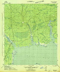 WEST BAY, FL HISTORICAL MAP GEOPDF 7.5X7