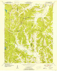 HOLLADAY, TN HISTORICAL MAP GEOPDF 7.5X7