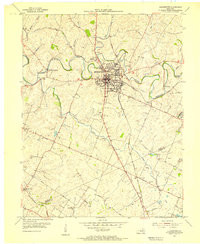 GEORGETOWN, KY HISTORICAL MAP GEOPDF 7.5