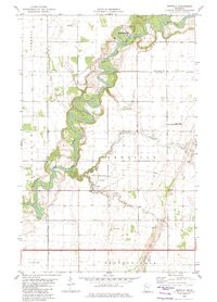 GENTILLY, MN HISTORICAL MAP GEOPDF 7.5X7