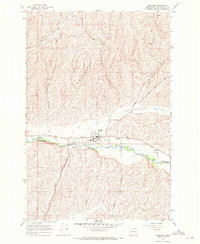 PRESCOTT, WA HISTORICAL MAP GEOPDF 7.5X7