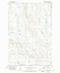 PAPPS RESERVOIR, MT HISTORICAL MAP GEOPD