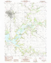 SULLIVAN, IL HISTORICAL MAP GEOPDF 7.5X7