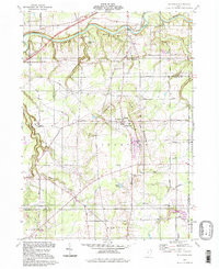 THOMPSON, OH HISTORICAL MAP GEOPDF 7.5X7