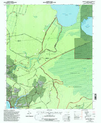 HADNOT CREEK, NC HISTORICAL MAP GEOPDF 7