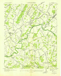 CHUCKEY, TN HISTORICAL MAP GEOPDF 7.5X7.