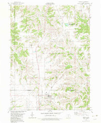 MORAVIA, IA HISTORICAL MAP GEOPDF 7.5X7.
